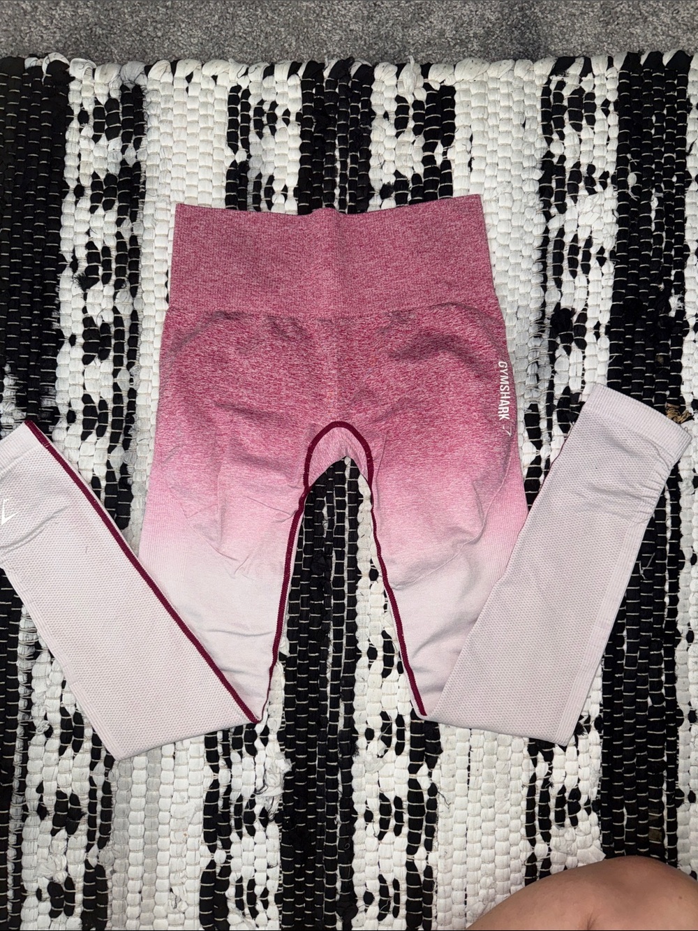 Gymshark Pink Ombre Seamless Leggings